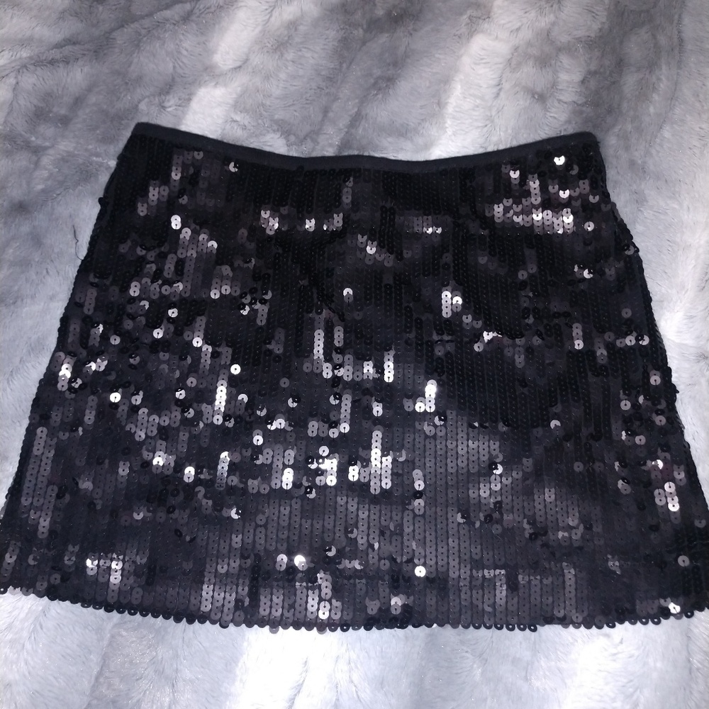 Sequin mini-skirt